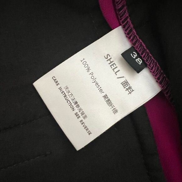 Magenta Wide Leg Trouser Pants - Picture 7 of 9